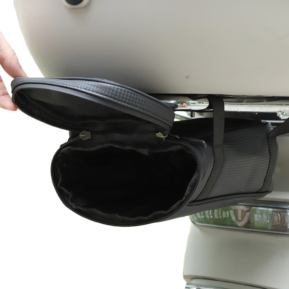 Saddle Bag Under Seat - Motorcycle Luggage Rack Under Bag Large