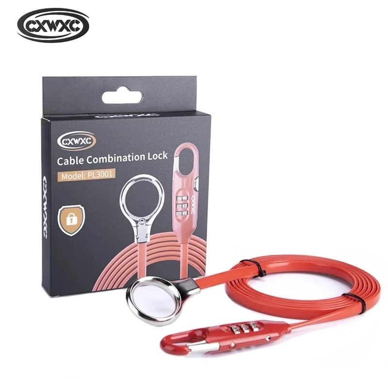 Bicycle Portable Password Lock - Cable Lock Flexible review and price