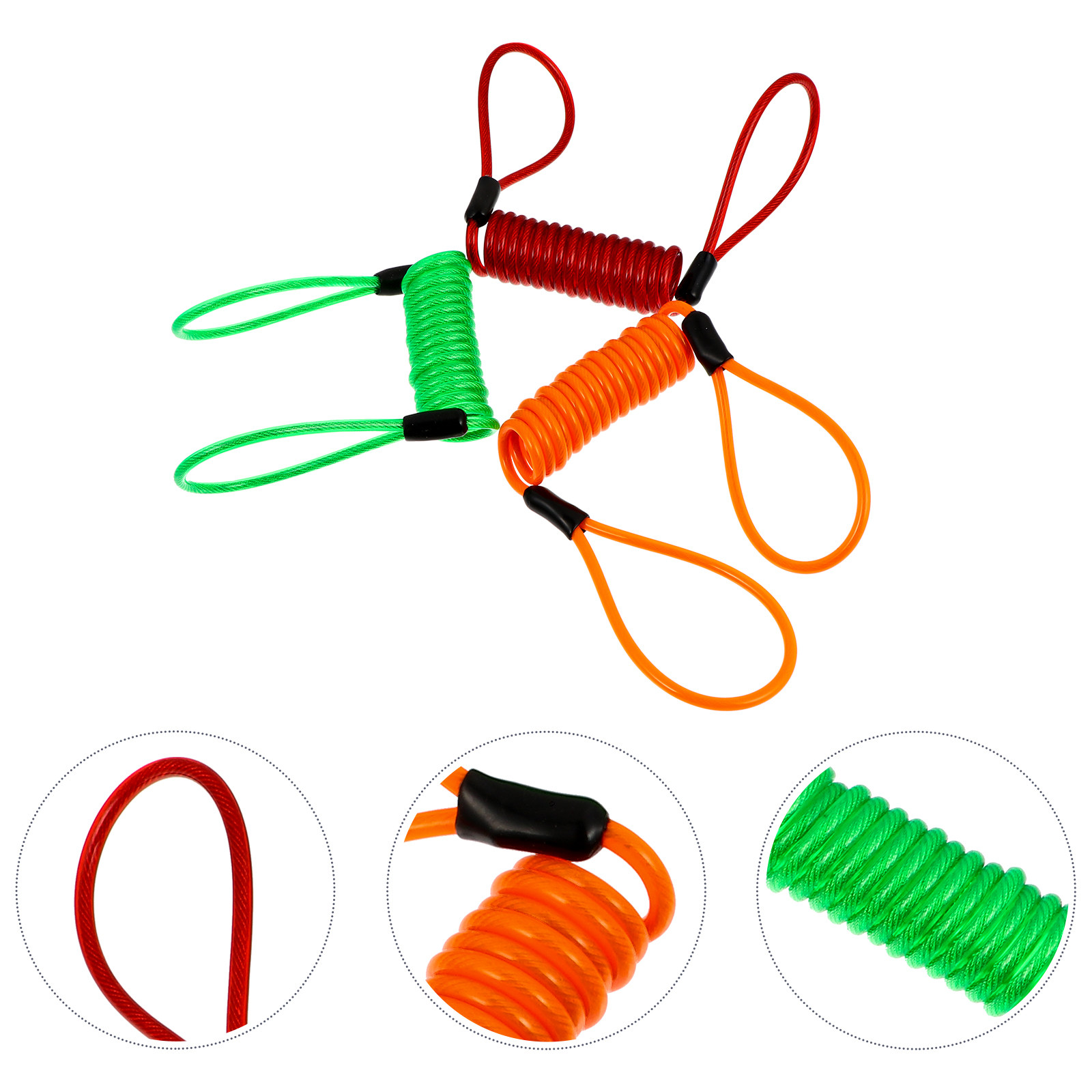 3Pcs Anti Theft Reminder Wire  - Cable Lock Flexible review and price