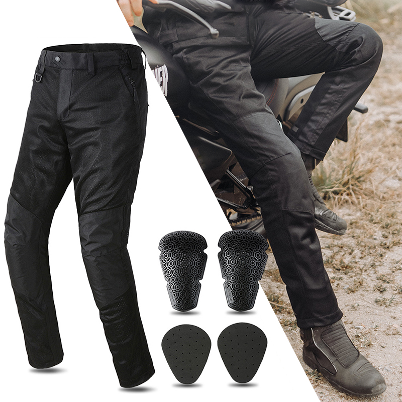 Summer Mesh Motorcycle Pants M - Cycling Commuter Trousers review and price