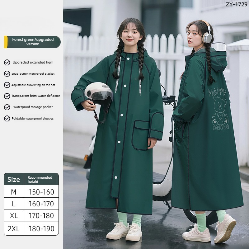 Full Body EVA Waterproof Rain  - Cycling Commute In Rain review and price