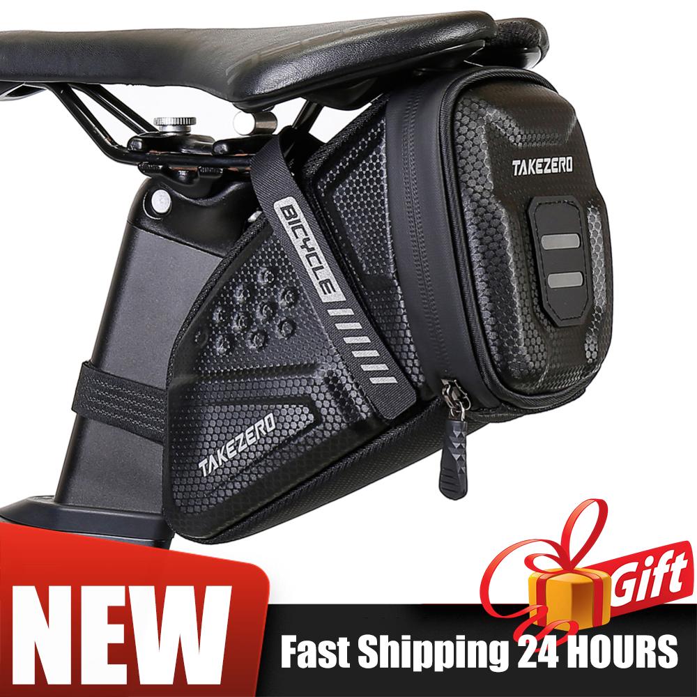 Bicycle Tail Bag 1L EVA Hard S - Saddle Bag Under Seat review and price