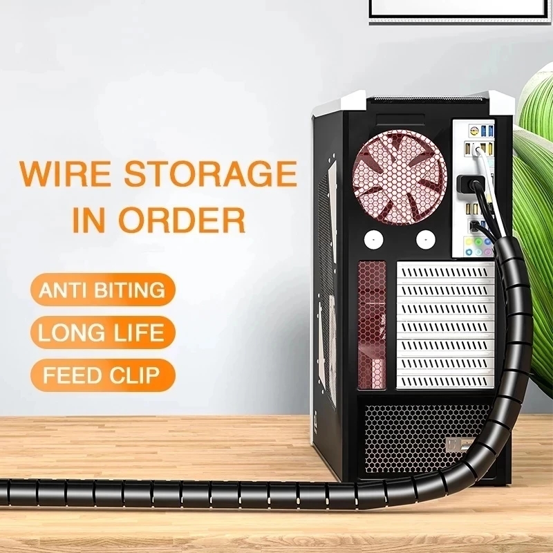 1/2M Flexible Spiral Cable Org - Cable Lock Flexible review and price
