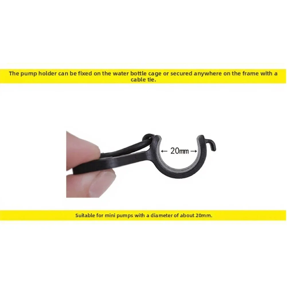 2pcs Bicycle Pump Holder Porta - Bike Pump Frame Mount review and price