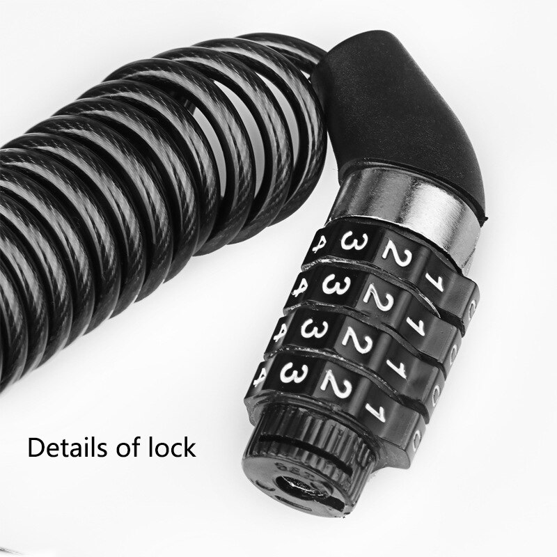 Portable 4-Digit Password Comb - Cable Lock Flexible review and price
