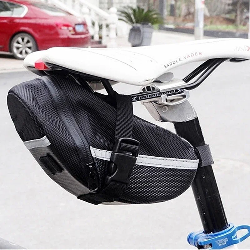 Reflective Strip Bike Saddle U - Saddle Bag Under Seat review and price
