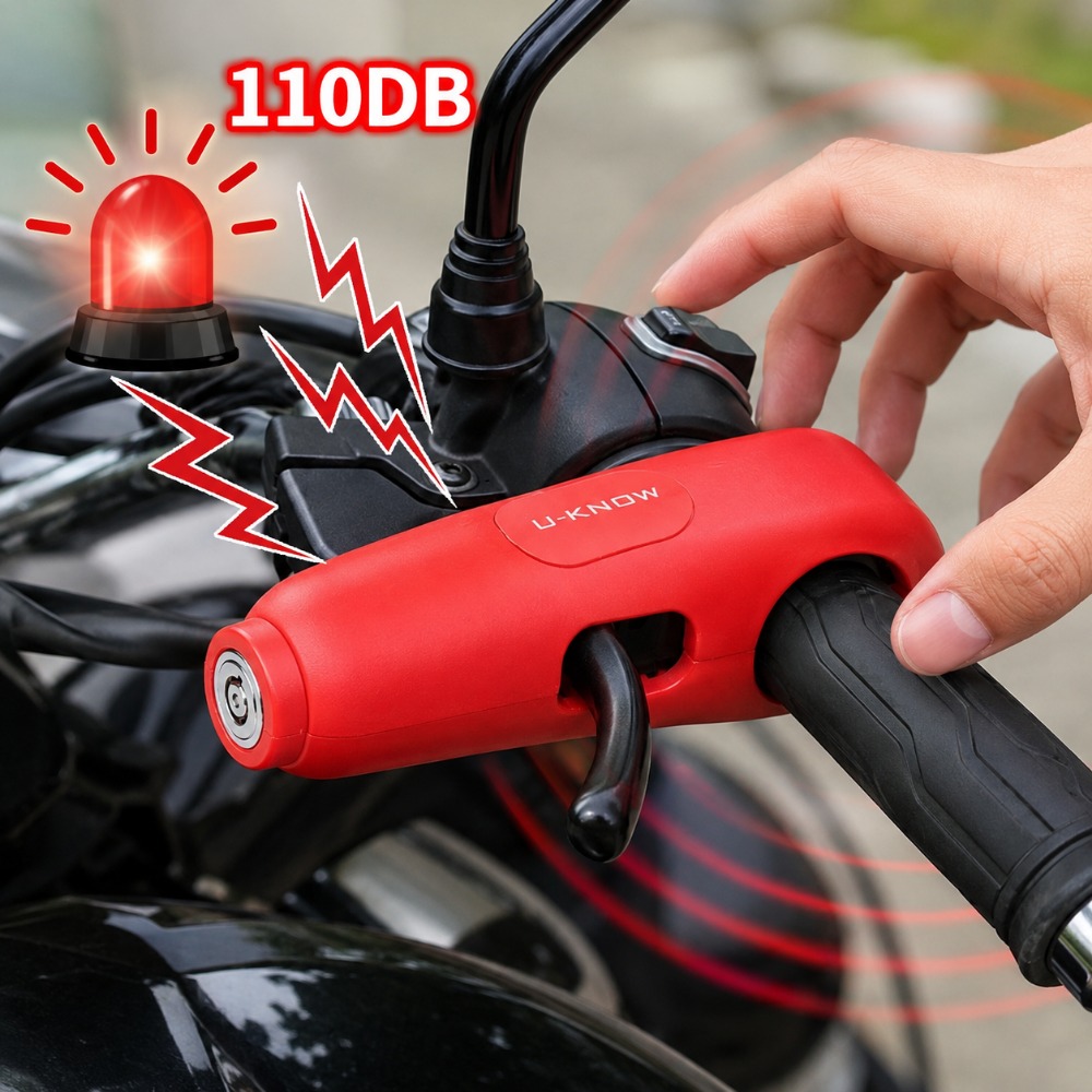 110dB Motorcycle Handlebar Ala - Commuter Bike Lock review and price