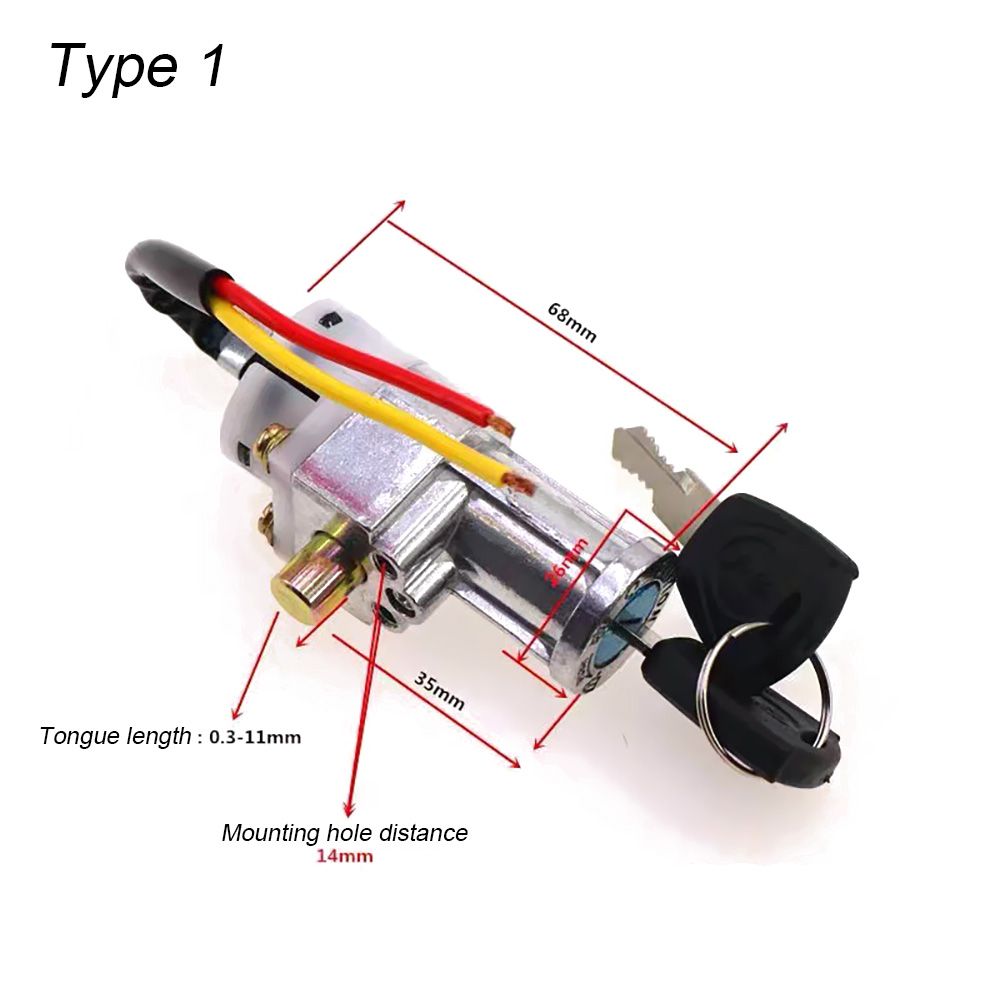 E-Bike Battery Lock With 2 Key - Commuter Bike Lock review and price