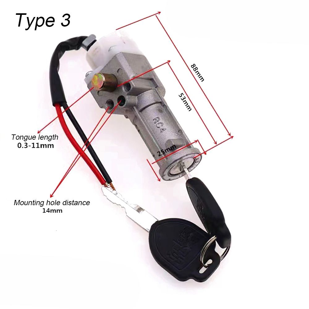 E-Bike Battery Lock With 2 Key - Commuter Bike Lock review and price