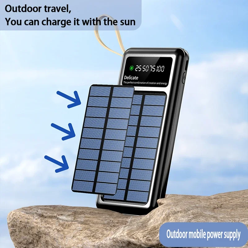 Solar Power Bank 20000mAh with - Usb Charger Dynamo review and price