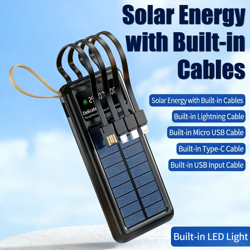 Solar Power Bank 20000mAh with - Usb Charger Dynamo review and price