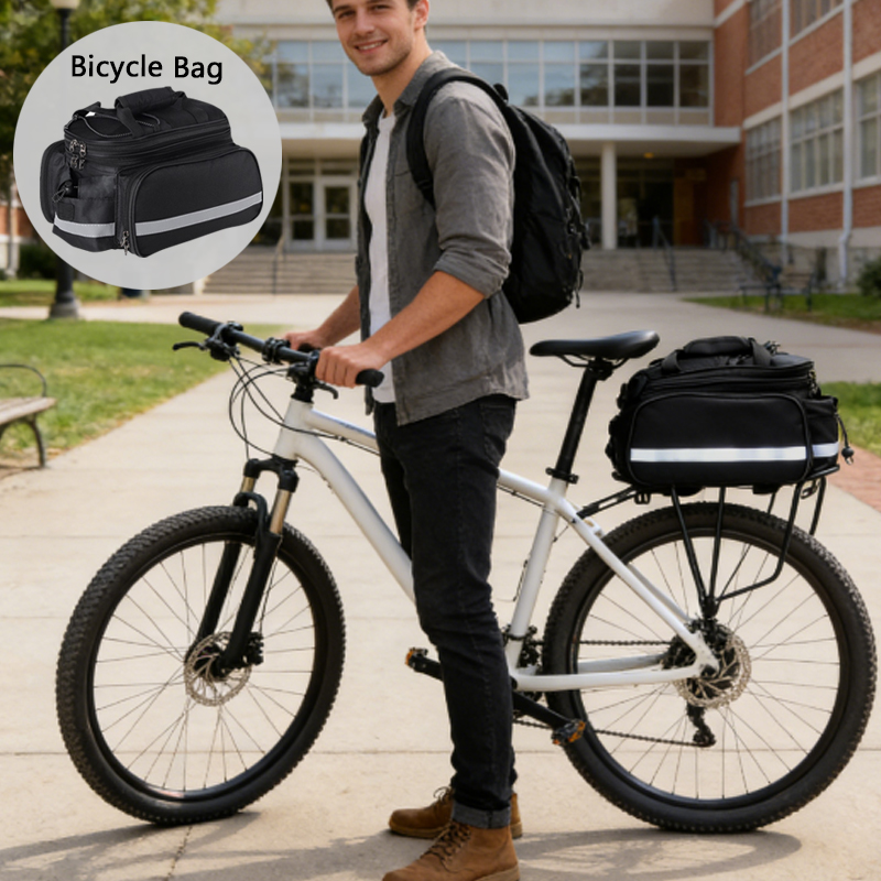 1pcs Bicycle Trunk Bag Bike Re - Cycling Commute In Rain review and price