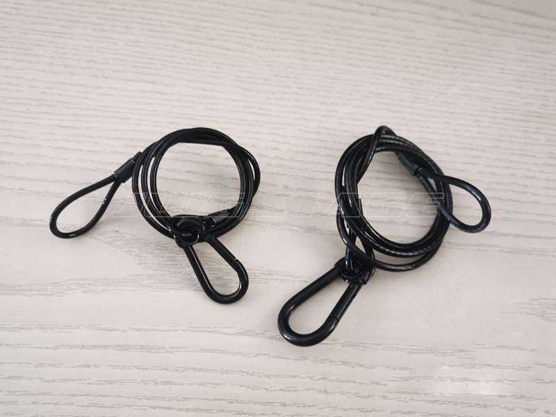 10pcs/lot Black 3mm*70cm Cable - Cable Lock Flexible review and price