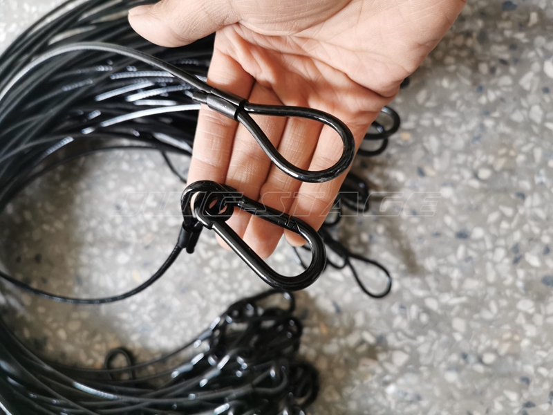 10pcs/lot Black 3mm*70cm Cable - Cable Lock Flexible review and price