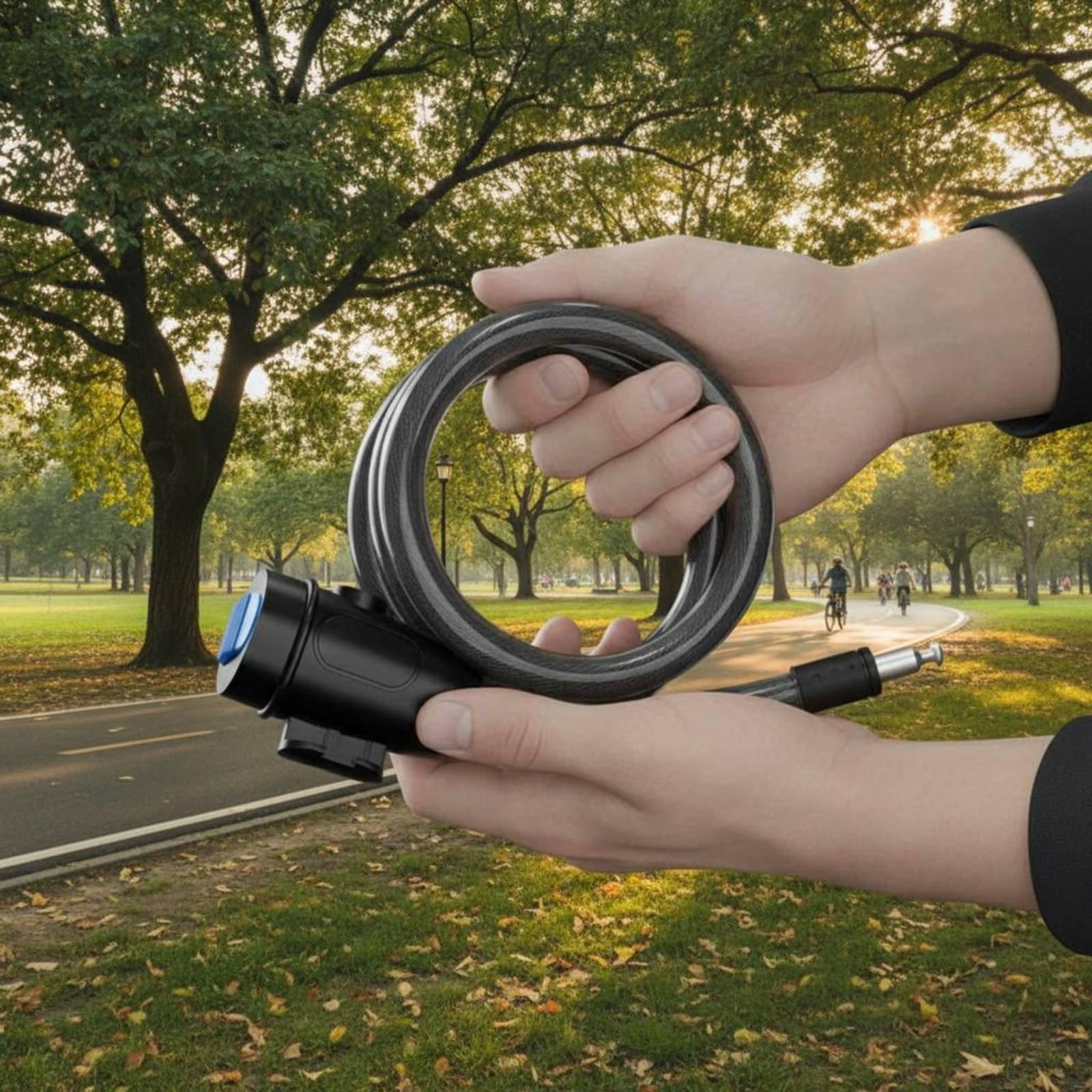 Cycle Lock Anti Theft Steel Ca - Cable Lock Flexible review and price