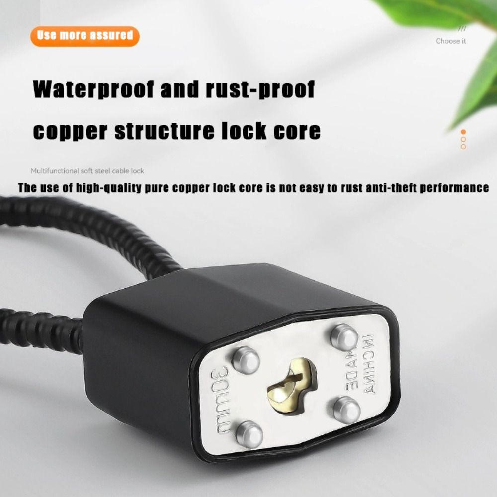 Durable Multifunctional Cable  - Cable Lock Flexible review and price