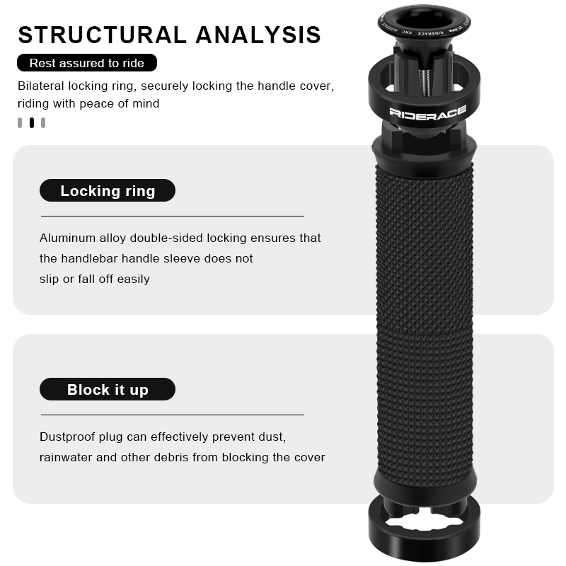 1Pair Bike Grip With End Cap F - Commuter Bike Lock review and price