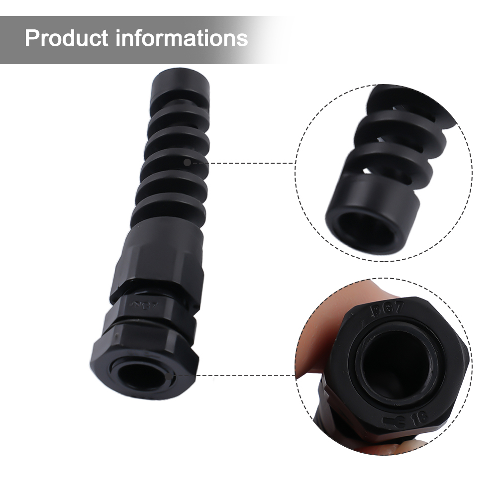 5pc PG7/PG9 M16/PG11 Soft Thre - Cable Lock Flexible review and price